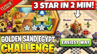 New 3 Star Golden Sand and 3-Starry Nights Challenge (Clash of Clans)