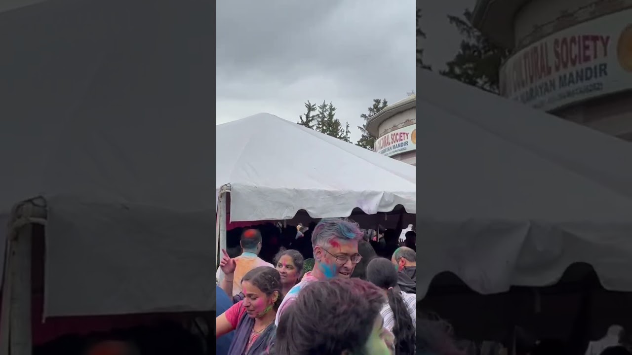 Holi Celebration in Canada !! 