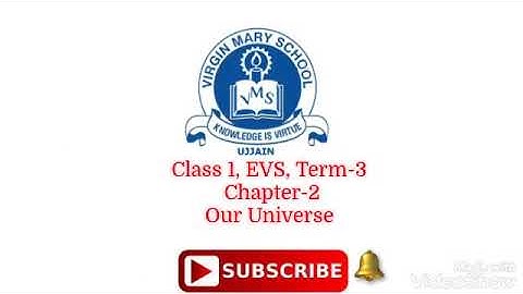 Class 1 EVS Term 3 chapter 2 Our Universe