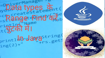 how to find the range of integer & long in java /range kese find kare  datatype ka java me