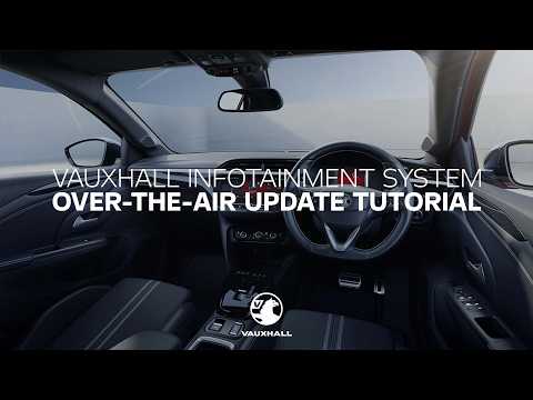 Infotainment System Over‑the‑Air (OTA) Update | Vauxhall Tutorial