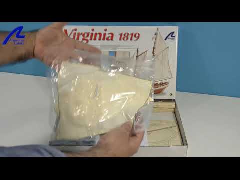 Presentación del kit Virginia (Artesanía Latina ref. 22135)
