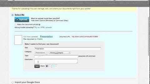 How to Promote: An Event Thru Scribd