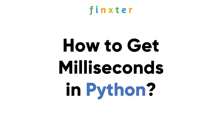 How to Get Milliseconds in Python?