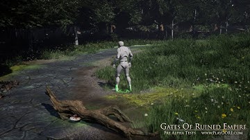 The first tests of procedural forest generation and land filling