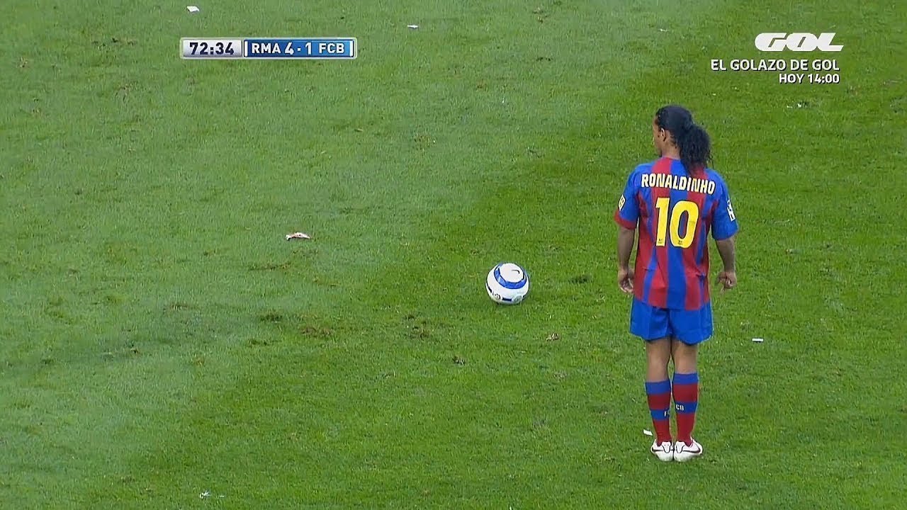 Dribles de Ronaldinho que Chocaram a Espanha! 