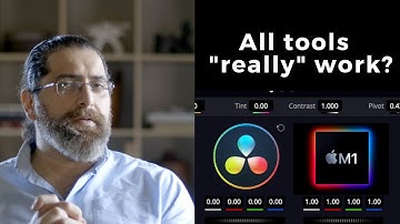 DaVinci Resolve + M1: Testing the color page tools (can it run the color warper?)