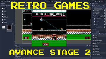 Godot Engine - Generando el patrón de monos en Circus Charlie Stage 2