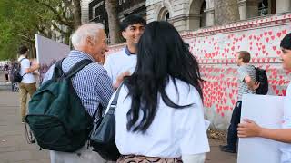Campaigning For Free School Meals Outside Parliament Dev Sharma X The Food Foundation