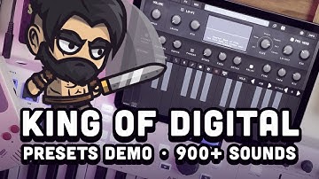 King of Digital by AudioKit Pro | Presets Demo from 900+ Sounds!