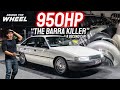 950hp big turbo v8 holden commodore sleeper the barra killer  behind the wheel