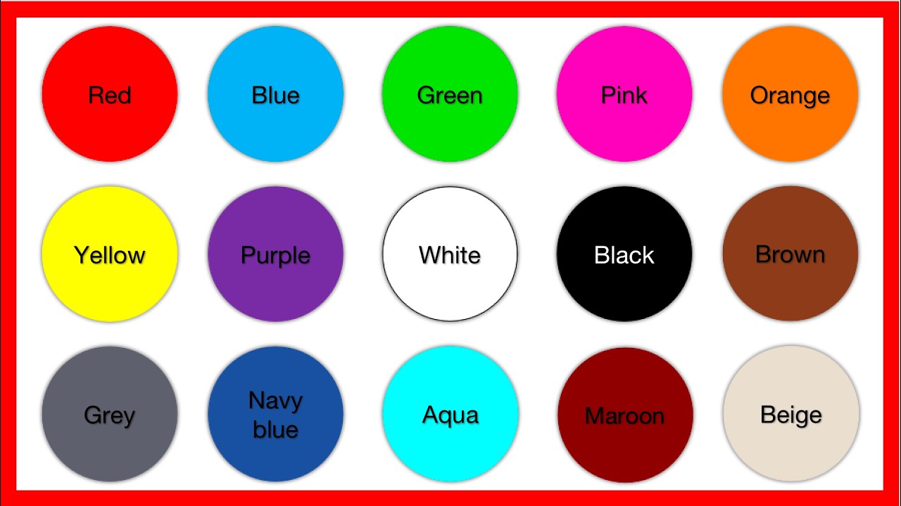 Learning Colours Uk