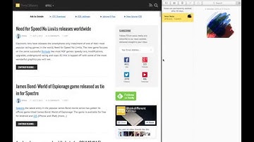 How to resize windows in split view in El Capitan