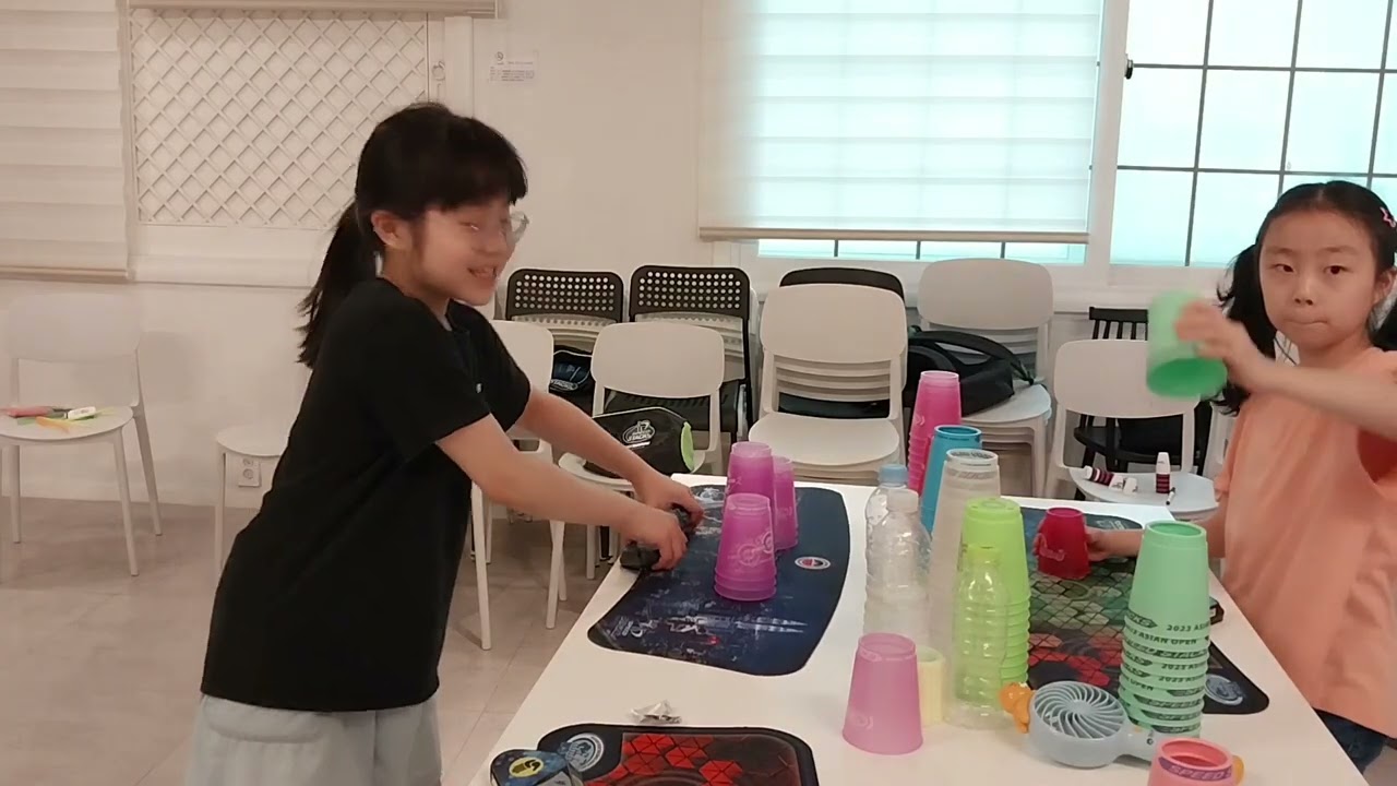 다인이와 채원이의 릴레이!