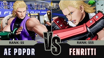 FF:CotW 🐺 AE PDPDR (Andy Bogard) vs FENRITTI (Andy Bogard)⭐Replay Match - FATAL FURY: CotW - 06/25