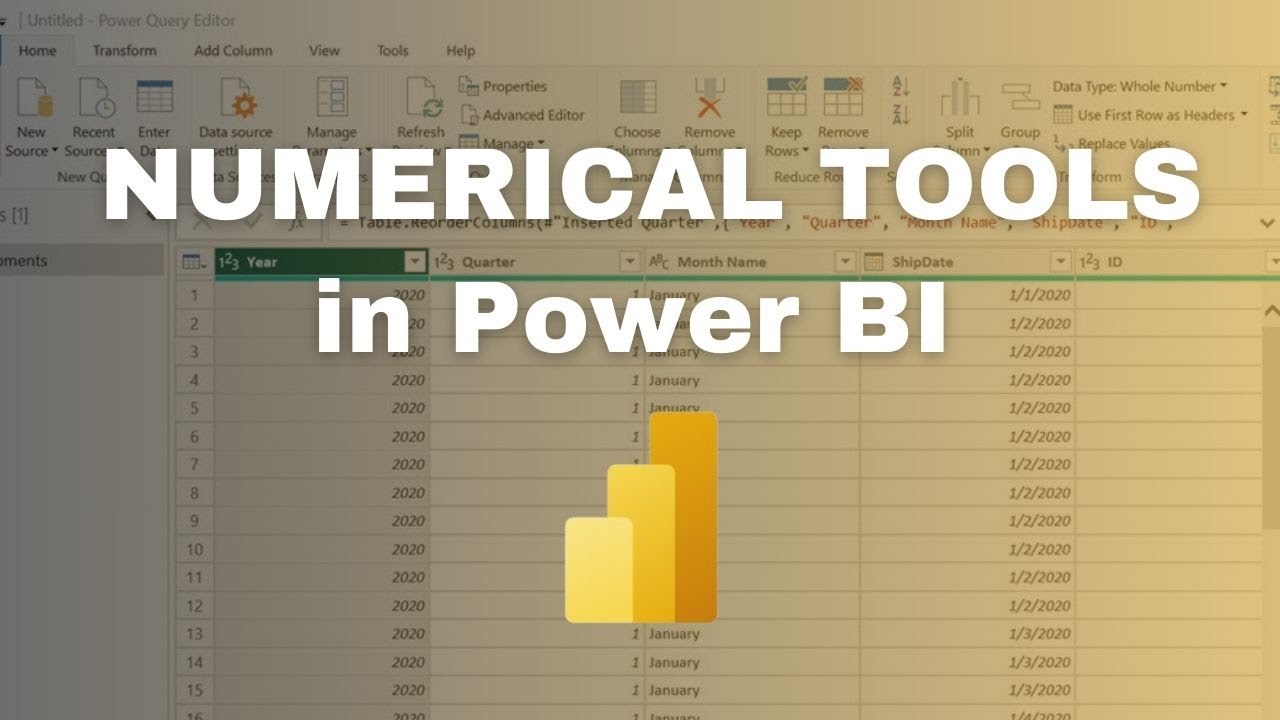 Tools Built In Power Bi How to use Numerical Tools in Power BI? | Power BI Tutorial for ...