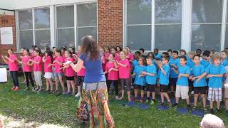 Video thumbnail of "Makotoudé -  LES PETITS CHANTEURS DE LAVAL chœur préparatoire 2017"