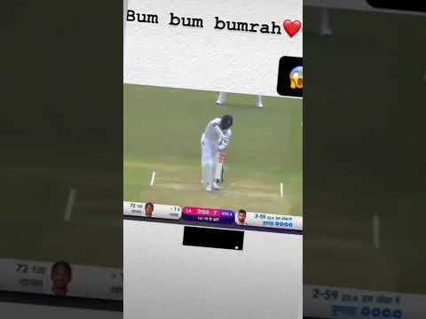 Jasprit Bumrah Amazing Bowld Out