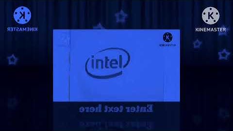 Intel Logo in Videoup V2 Render Pack Round 7 Blue Robot Flip