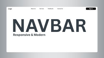 Responsive Navbar ASMR Tutorial Using HTML | CSS | JS