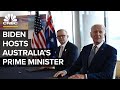 Biden holds a joint press conference with Australia