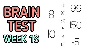 Brain Test: Tricky Puzzles WEEK 19