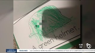 Chula Vista elementary school coloring exercise contained Nazi imagery