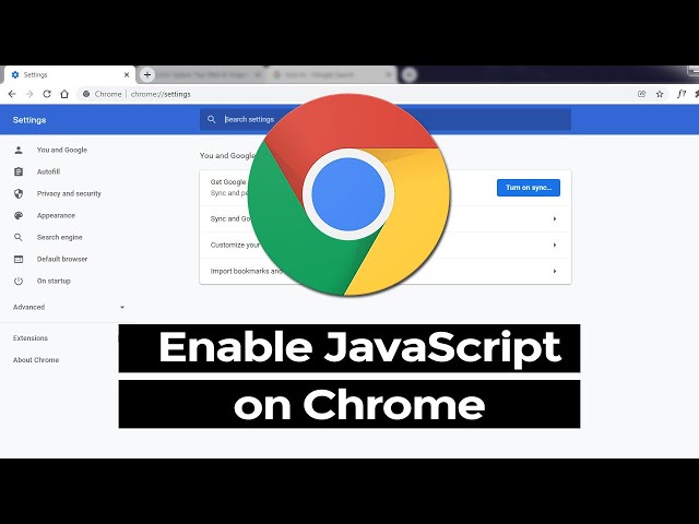 How to Enable JavaScript On Google Chrome? class=