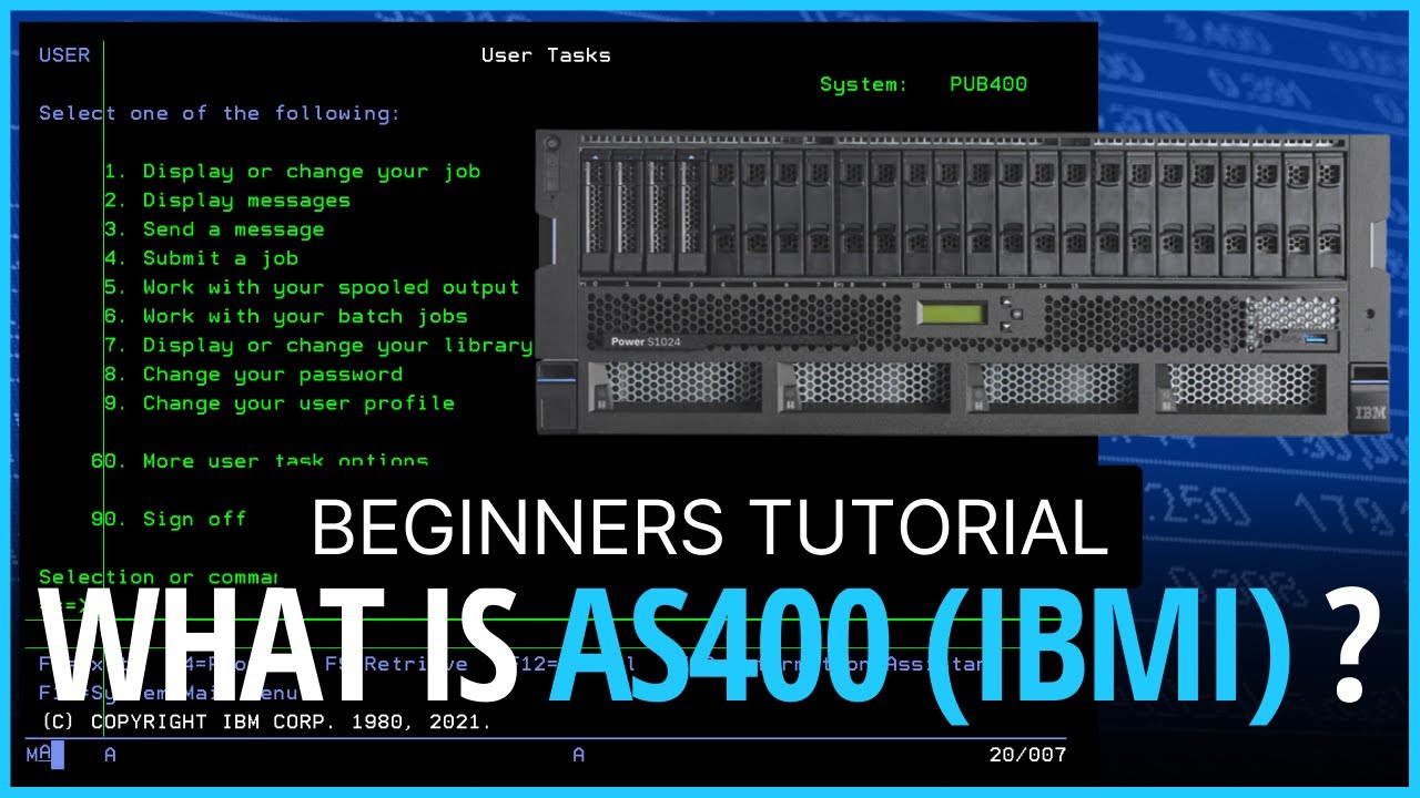 What is AS400 IBM i  AS400 Tutorial for Beginners