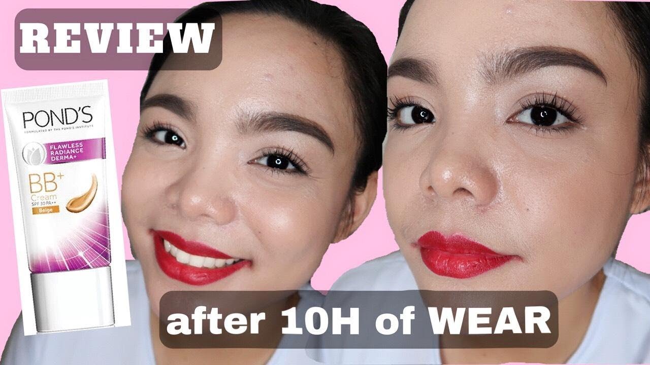 NEW PONDS DERMA  BB CREAM 10HOURS WEAR TEST and REVIEW  Faith Miquiabas 