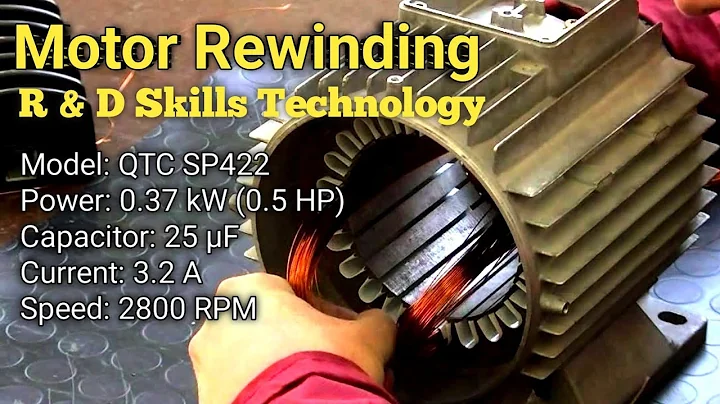 Single phase motor winding | How to rewinding electric motor all information in one video