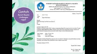 Bahasa Indonesia Grade 6 Pembelajaran 6 (membuat Surat Resmi)