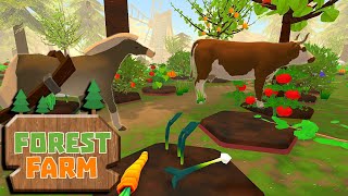 *New* Farming And Logging In The Forest! | Forest Farm | Funny VR Game With Keyboard Gameplay screenshot 5