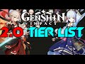 Gambar cover 2.0 Genshin Impact Character Tier List | Genshin Impact