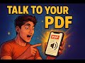 PDF Talker | Chat with PDFs &amp; General AI Conversations | LangChain GenAI Demo