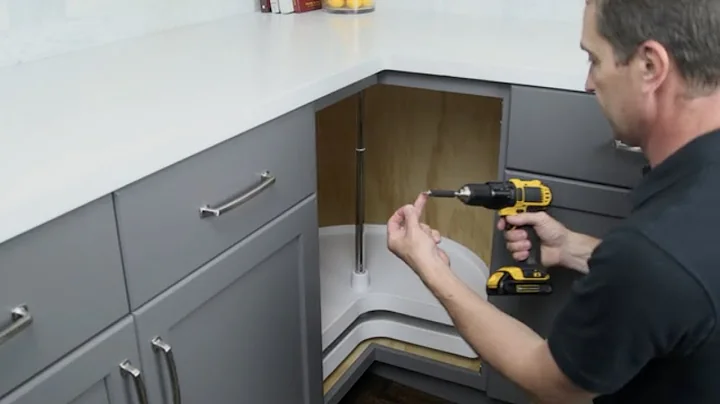 How to install your Plastic Kidney Lazy Susan with...