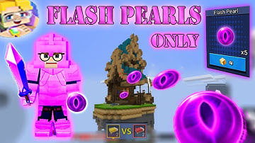 FLASH PEARLS Only Challenge In DUO Bed Wars | Blockman Go Gameplay (Android , iOS)