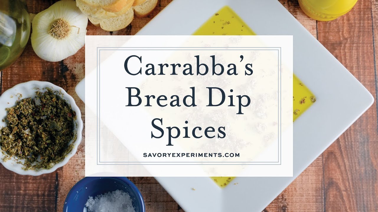 Carrabba's Olive Oil Bread Dip YouTube