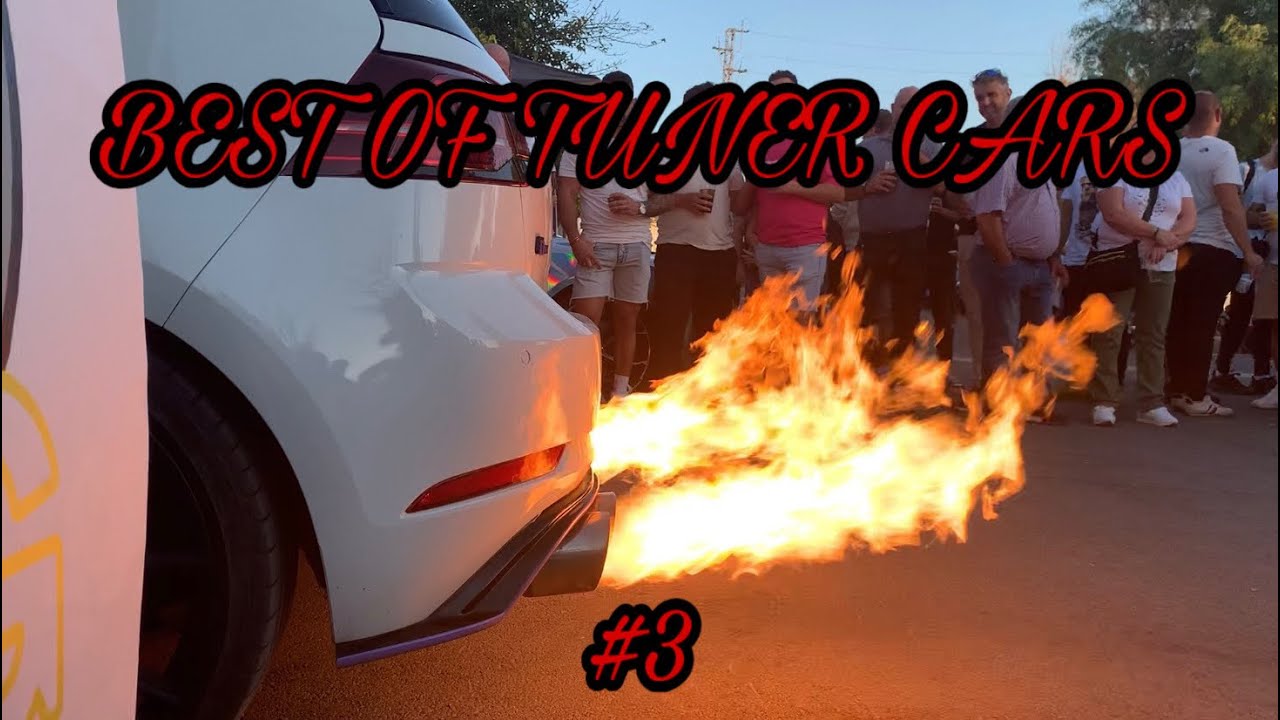 Best of Tuner Cars | #3 | Pops and Bangs, Hard Cut, Flames ...