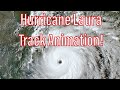 The Track of Hurricane Laura (2020)
