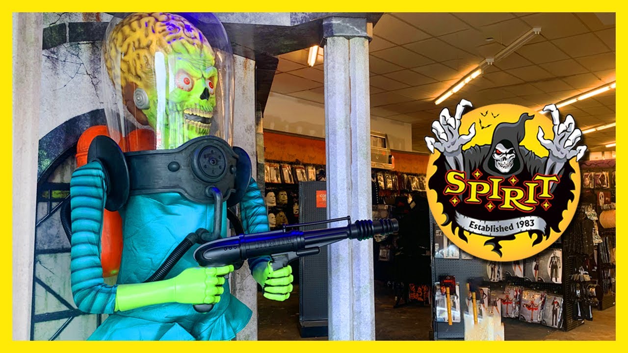 Spirit Halloween 2023 Store Tour - Local Store #1 | Spirit Hallows Cemetery, Décor, Masks & MORE