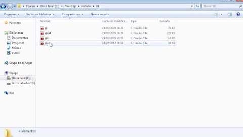 Instalacion Glut en Dev c++