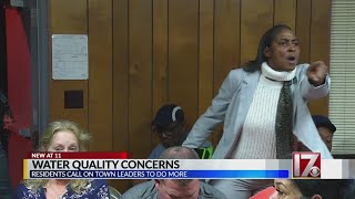 Tensions rise as Lucama mayor, homeowner spar over discolored tap water Homeowners Concerned About Discolored Water