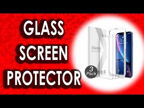 Glass Screen Protector Designed for Apple iPhone XR
