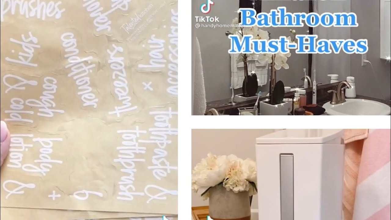 TikTok Bathroom Amazon Must Haves YouTube