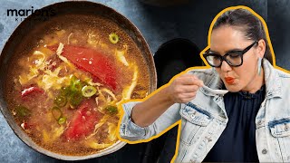 Chinese restaurant soup… in under 10 MINUTES?! | Tomato & Egg Drop Soup | Marion’s Kitchen