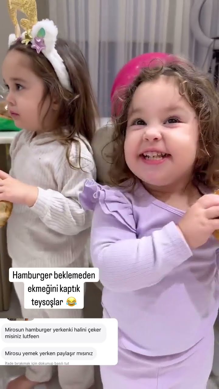 Hamburger beklemeden ekmeğini kaptık teyzoşlar ?