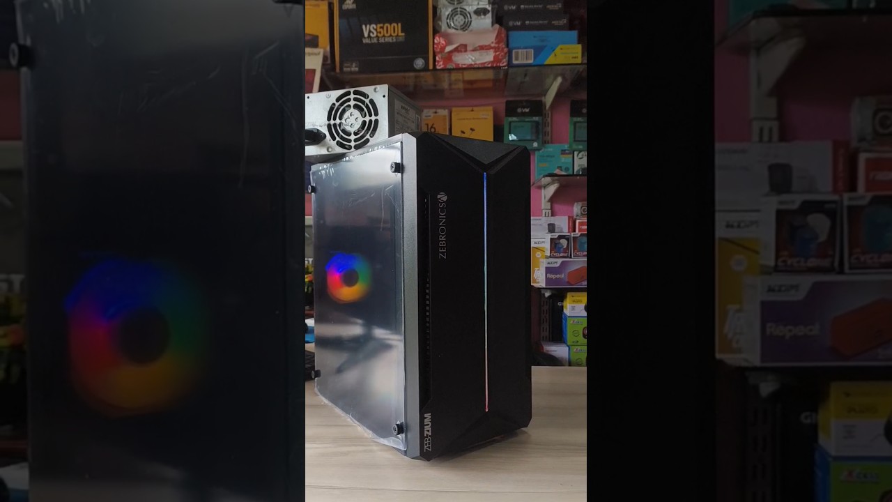 Zebronics Zeb Zium Budget Gaming Cabinet Review 🔥