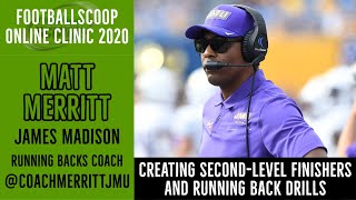 Online Clinic 2020: Matt Merritt | James Madison (FCS  VA) | Running Backs Coach