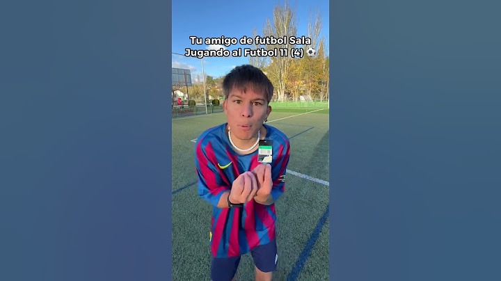 POV: Tu Amigo De Futbol Sala Jugando Al Fútbol 11 (4) ⚽️🚀 Paul Ferrer #short